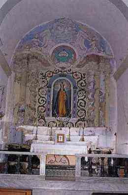 Altare della chiesa delle Grazie